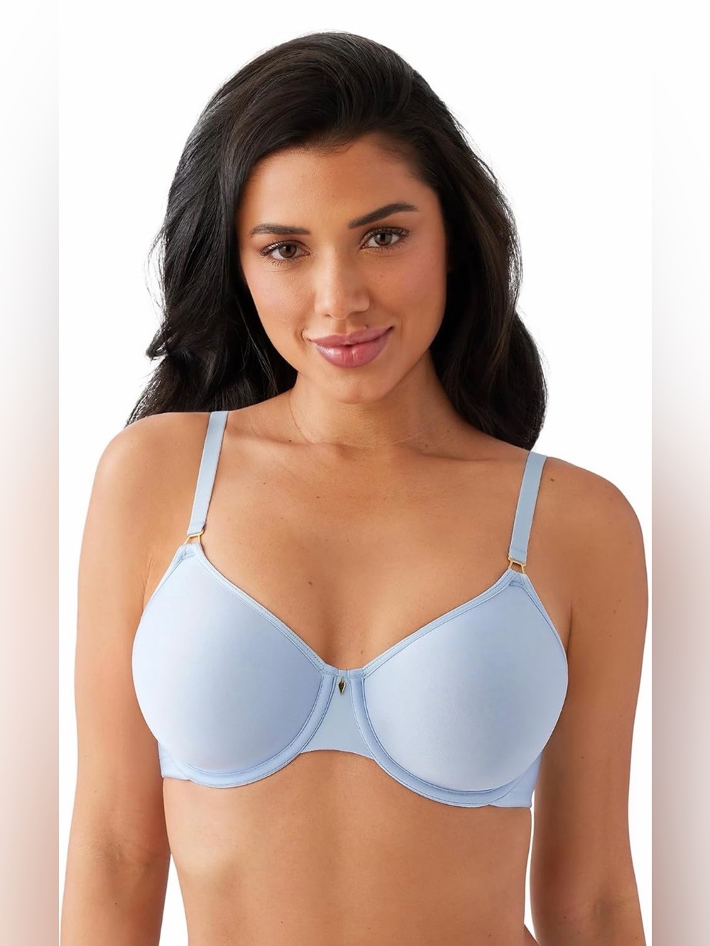 NWT Wacoal Womens Simply Done Seamless Underwire T-Shirt Bra blue 32DD